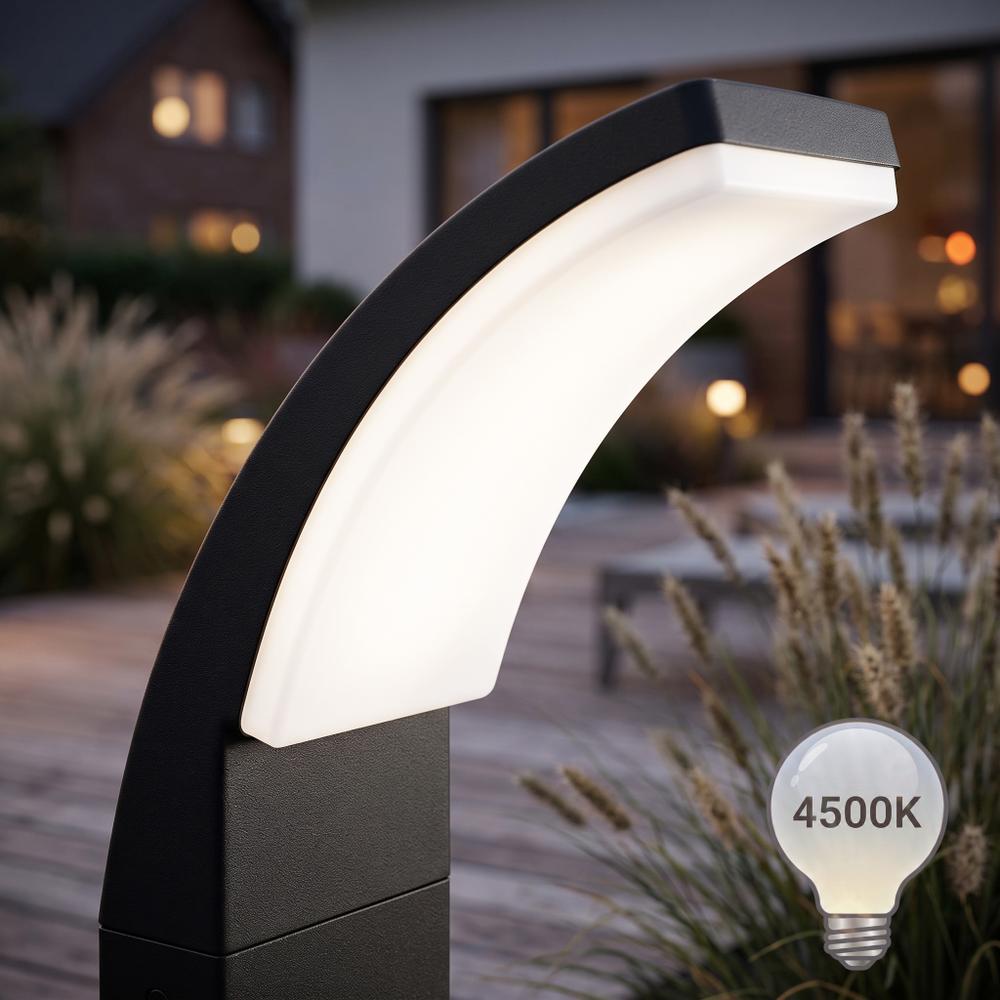 Standing LED garden lamp JNH033-G Black