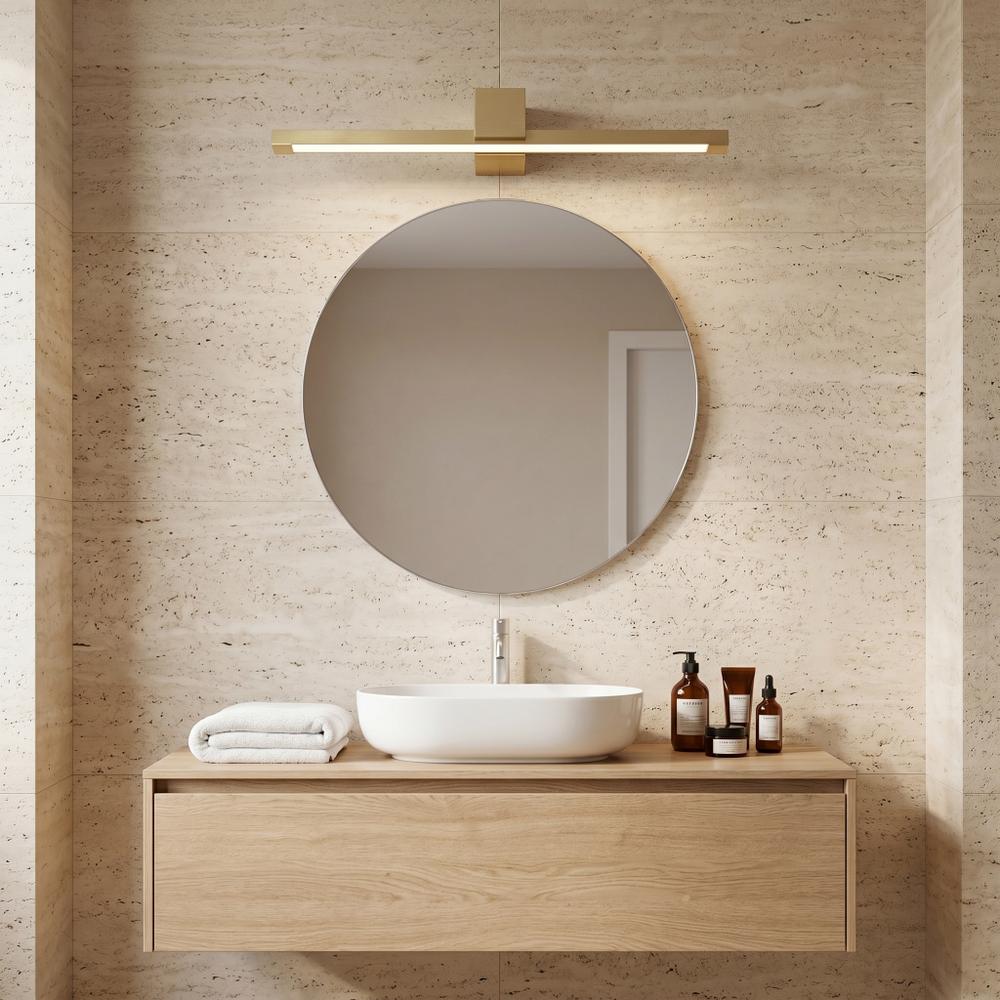 Badrum vägg LED-lampa SWE047-1W 60cm GOLD BRUSH