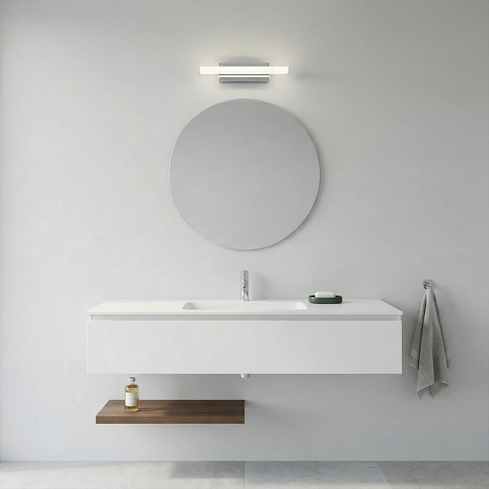 BADRUMSVÄGGLAMPA LED 42CM APP1845-1W CHROM