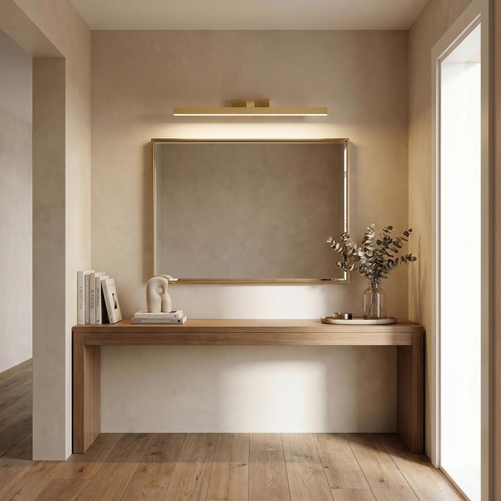 Badrum vägg LED-lampa SWE006-1W 73cm GOLD