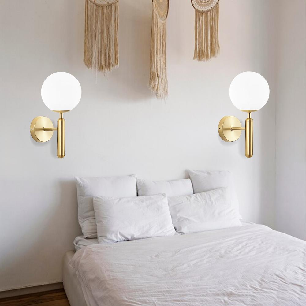 Vägglampa G098-1W Guld