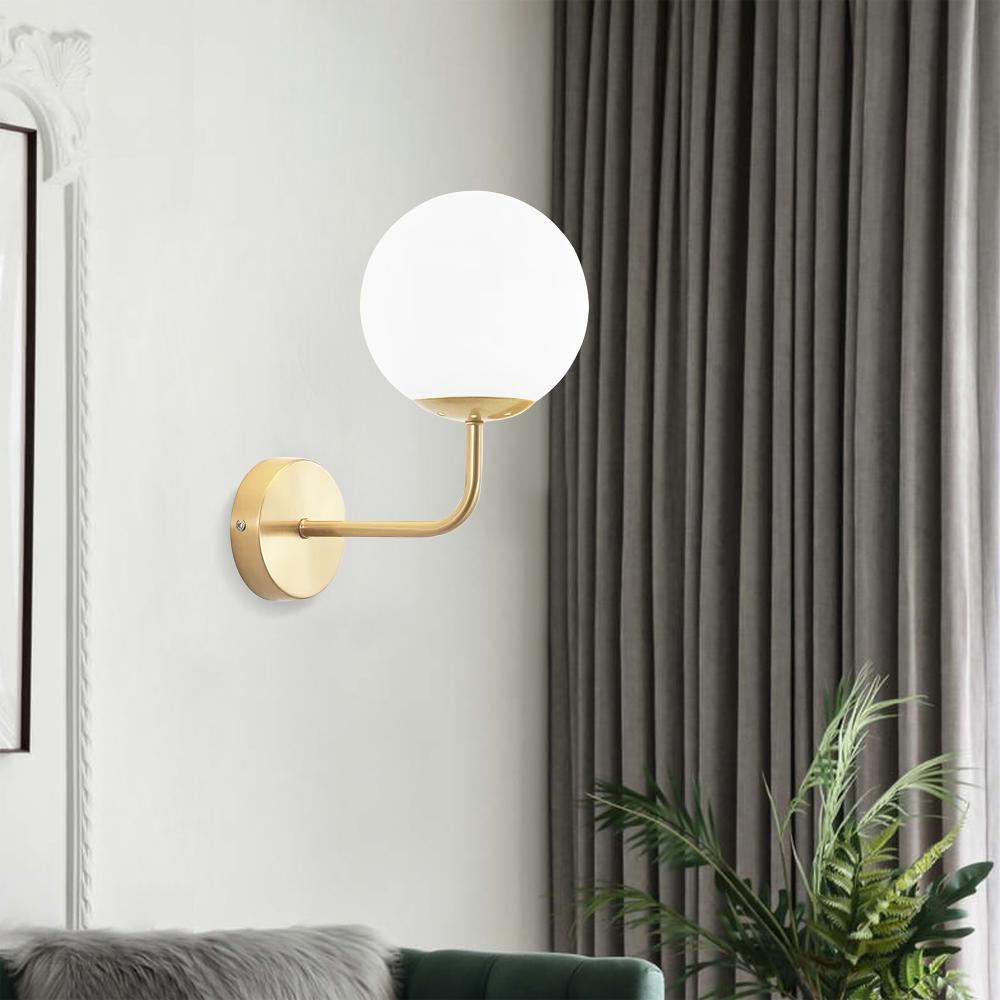 Vägglampa G096-1W Guld