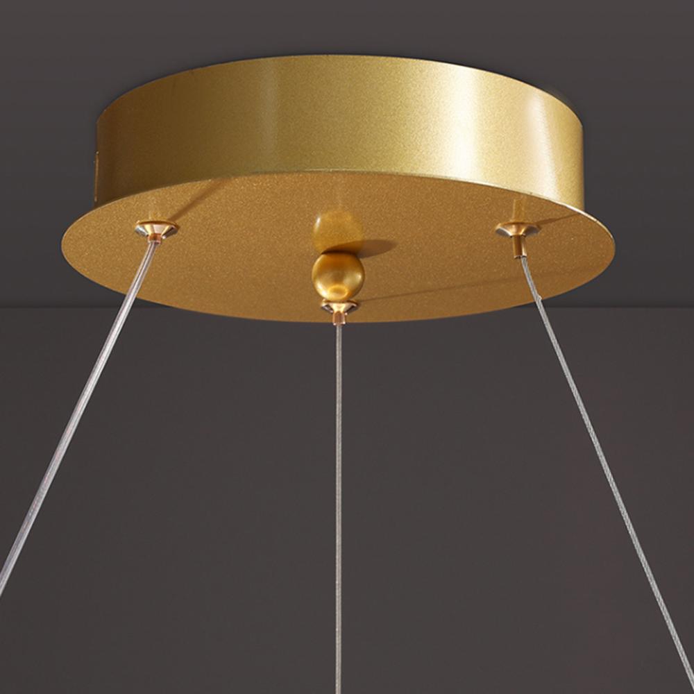 Hänglampa LED APP1190-CP Guld 60 cm