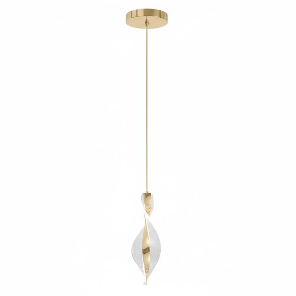 HÄNGANDE LED TAKLAMPA G120-CP GULD