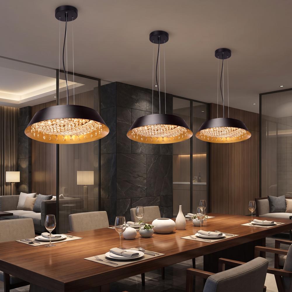 Lampa Wisząca z Kryształami APP1028-CP