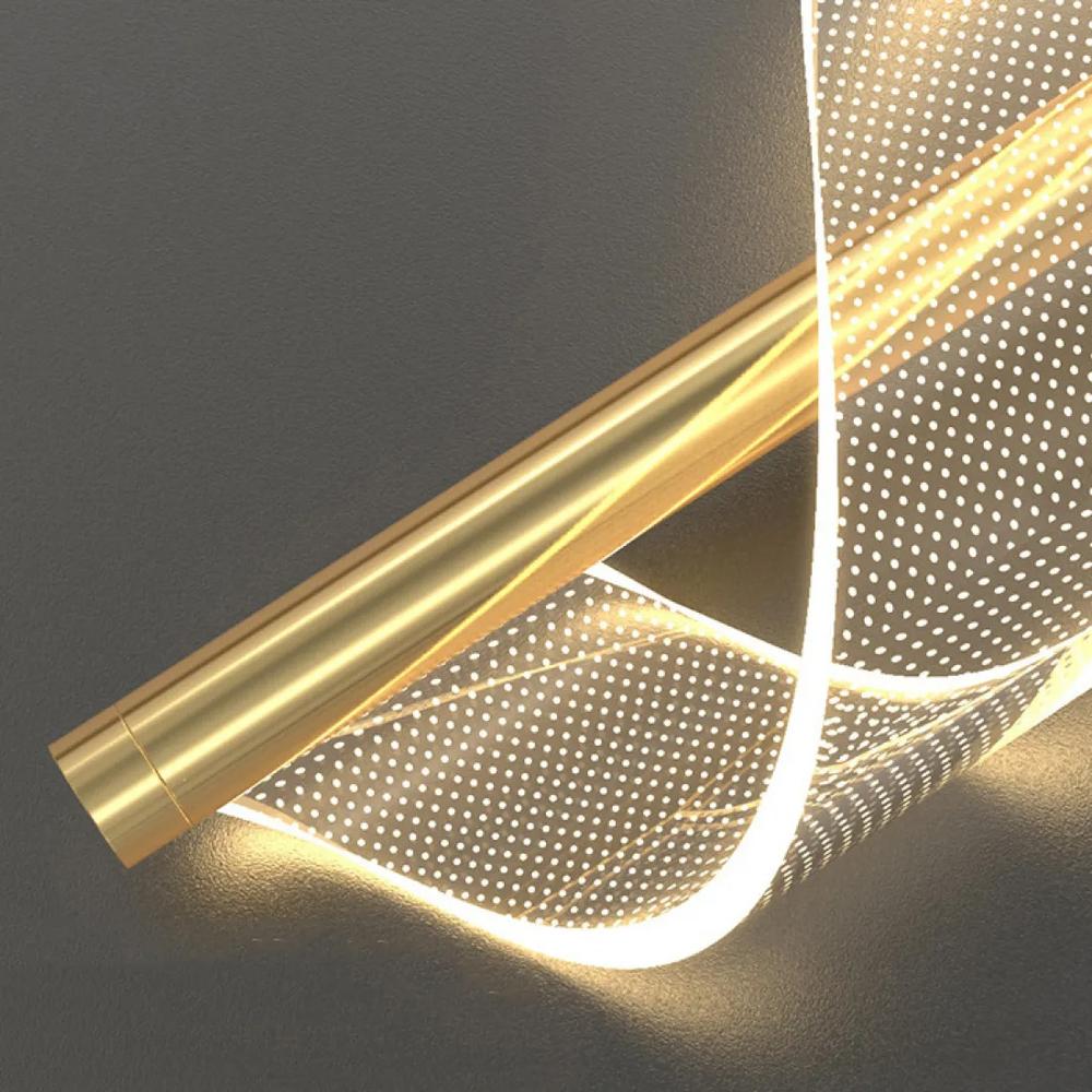 HÄNGANDE LED-TAKLAMPA APP1550-CP GULD