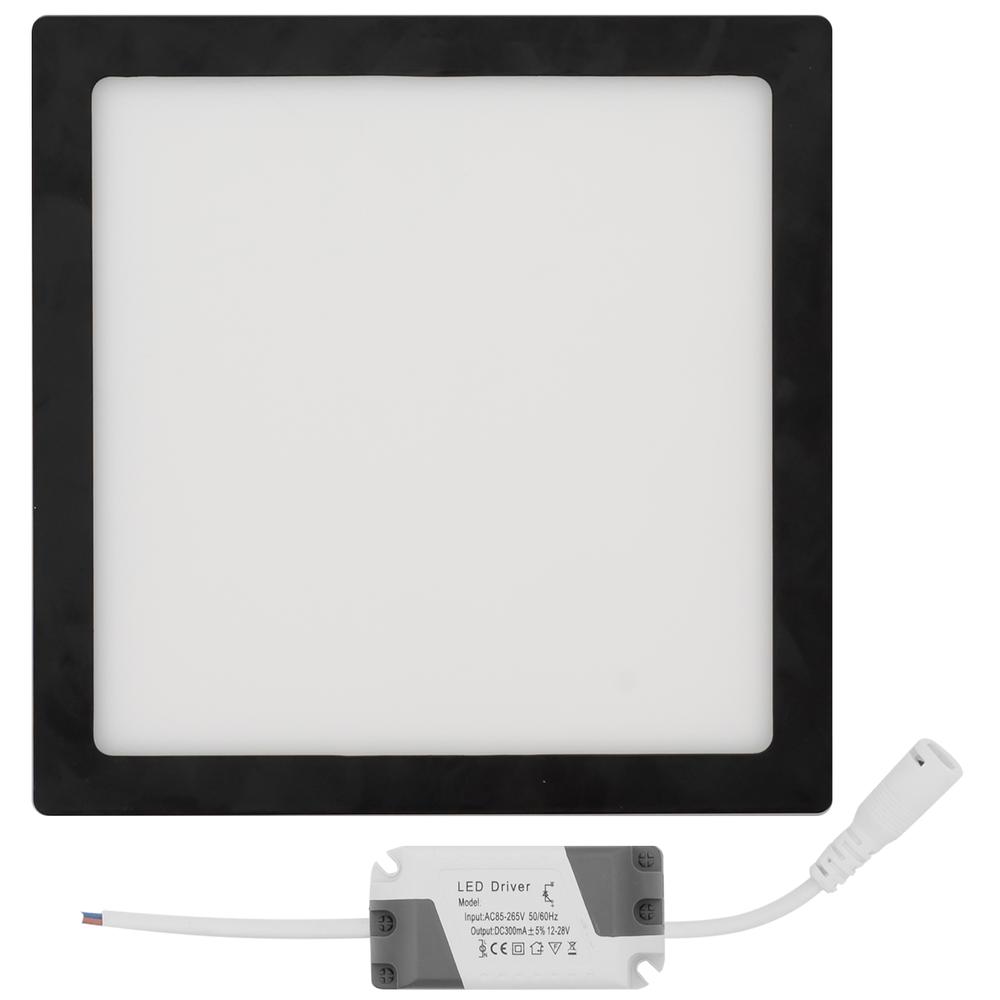 LED-PANEL FÖR YTMONTAGE SB 18W SVART