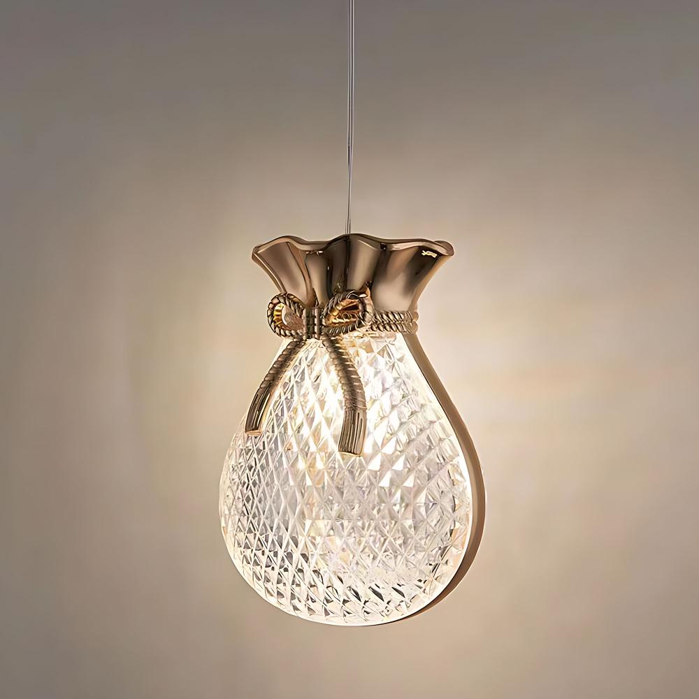 HÄNGANDE TAKLAMPA LHJ107-1CP LJUS ROSÉGULD
