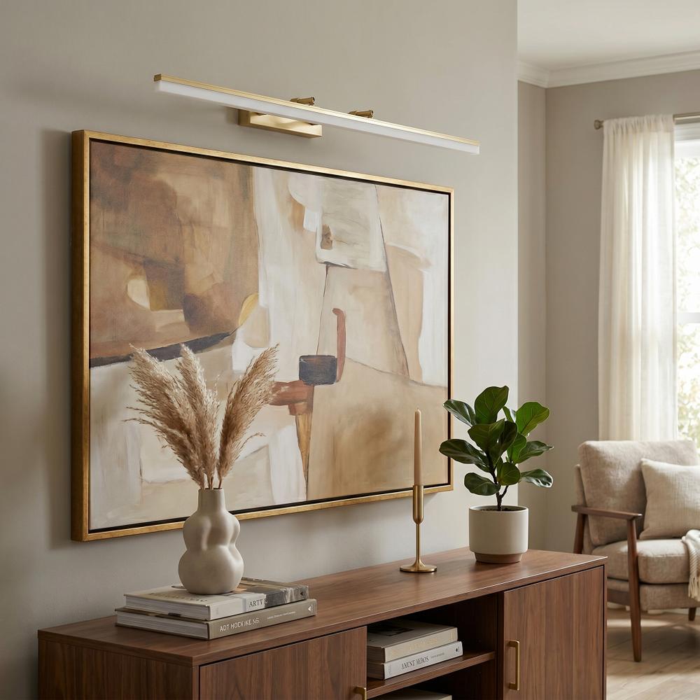 Badrum vägg LED-lampa  APP1877-1W 80cm BRUSH GOLD
