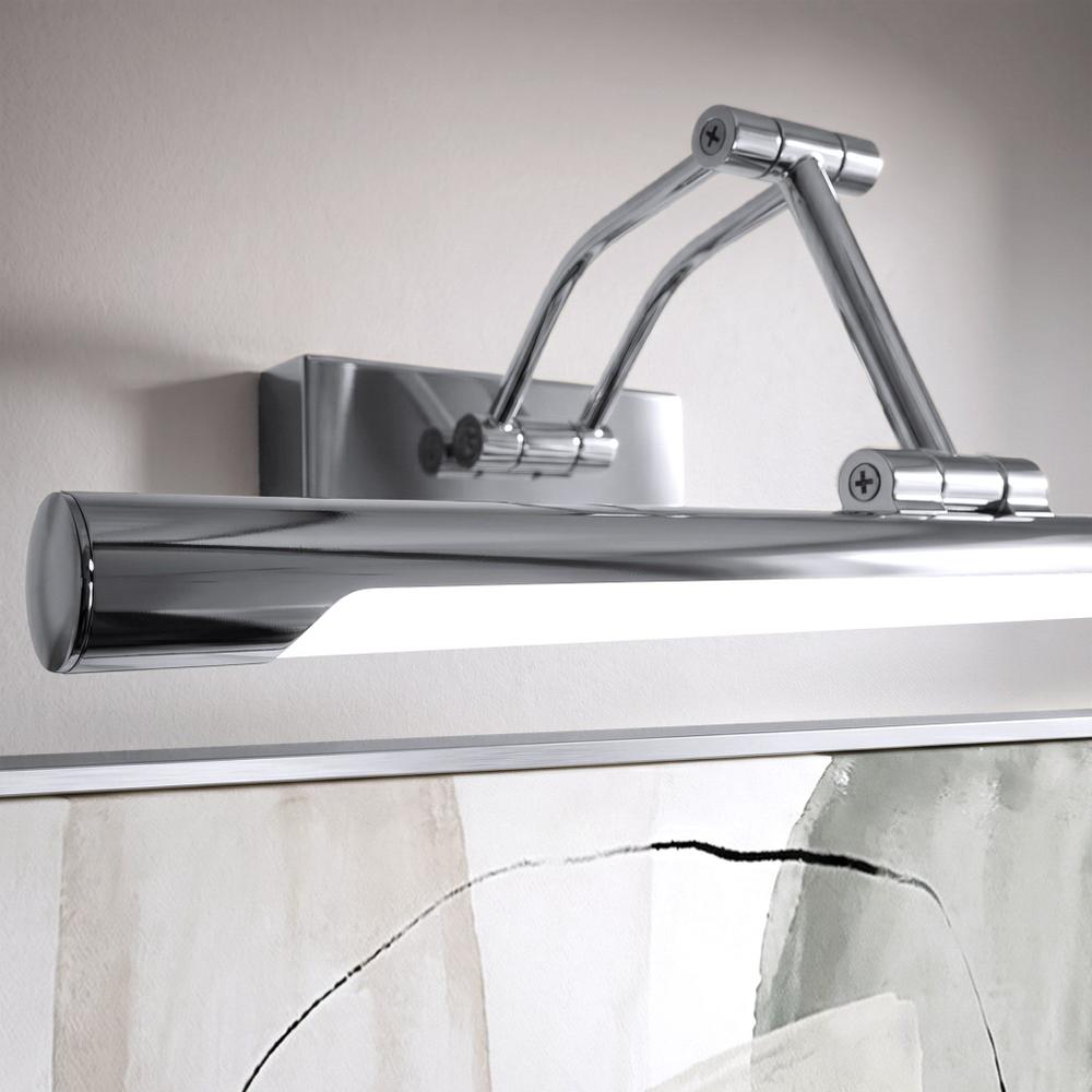 Badrum vägg LED-lampa SWE018-1W 80cm Chrome