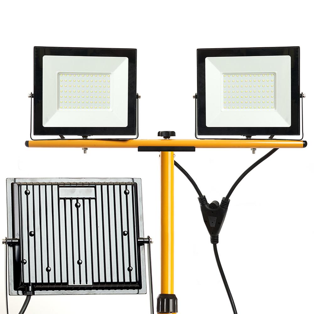 Bygg-LED-halogen på stativ RSL005-2x50N