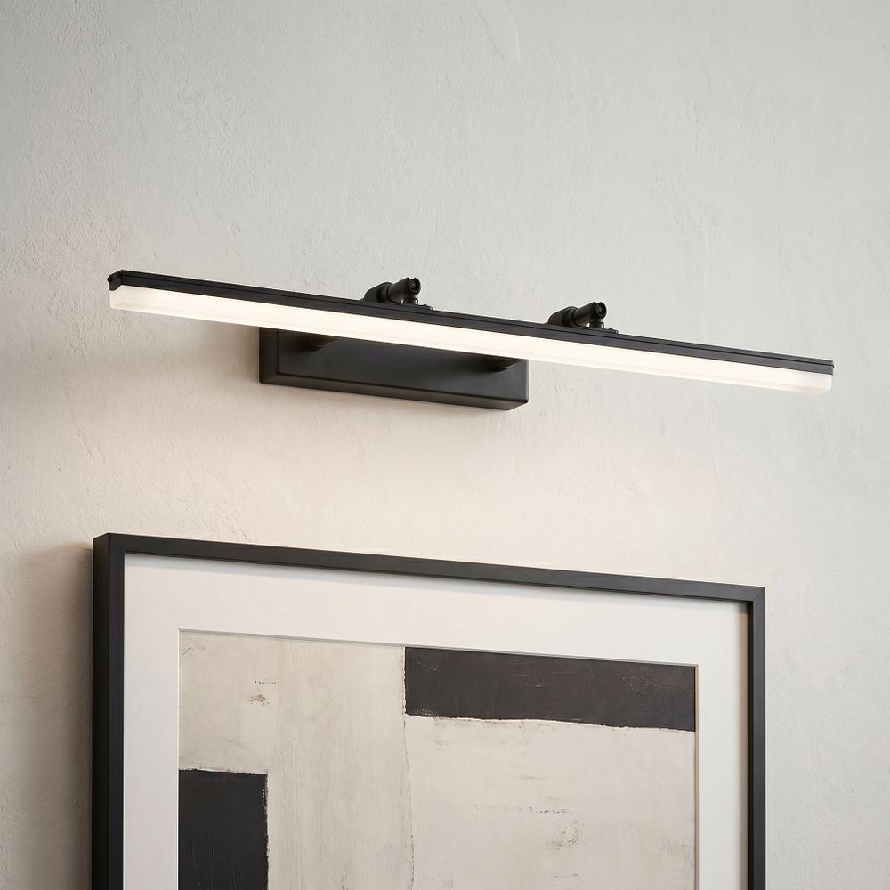 Badrum vägg LED-lampa APP1879-1W 60cm BLACK