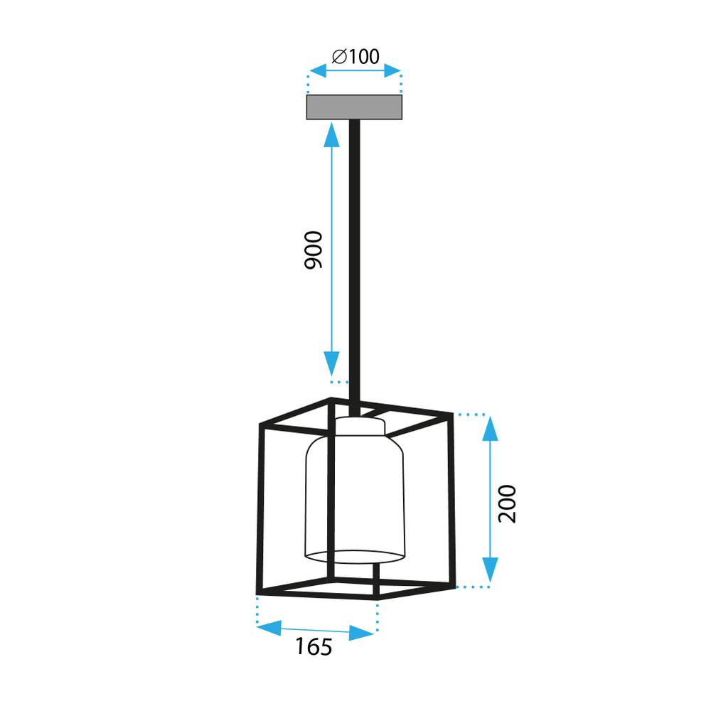 HÄNGANDE TAKLAMPA APP1265-CP