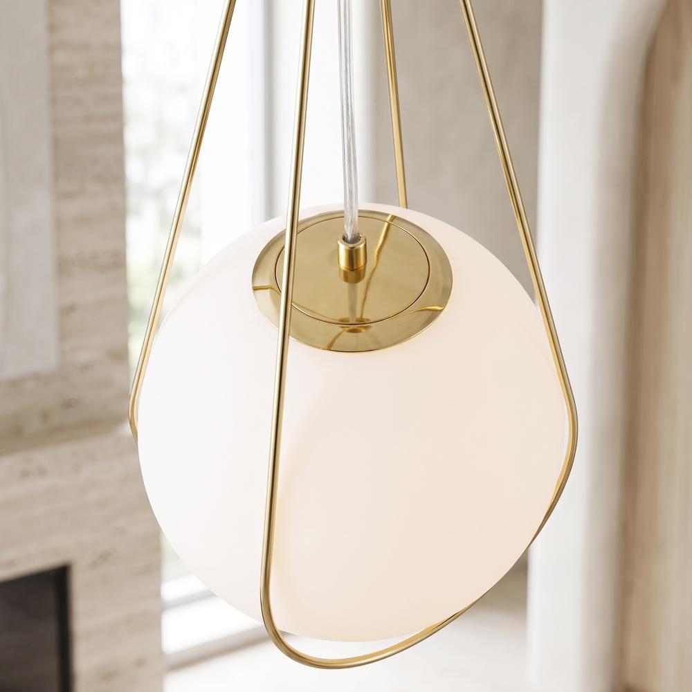 HÄNGANDE TAKLAMPA APP1793-1CP 20 cm Guld