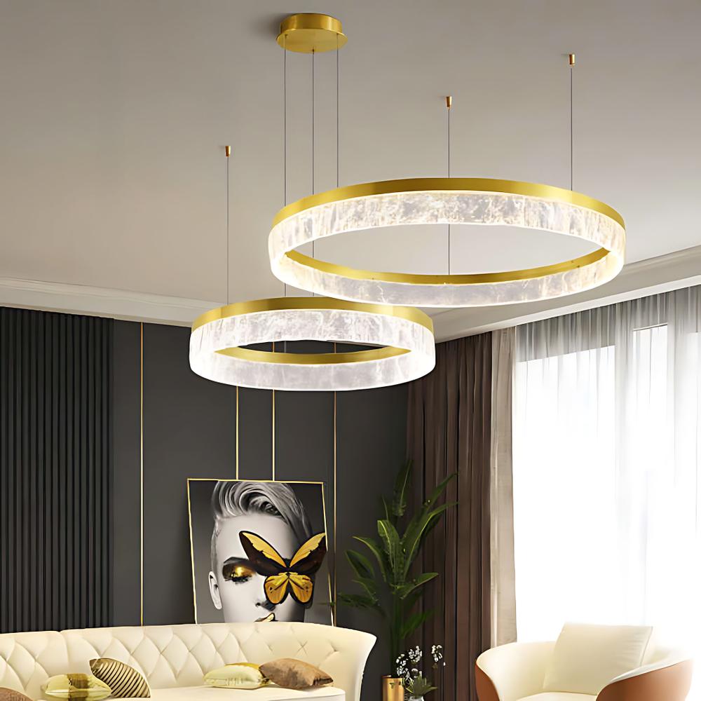 Hängande LED-lampa LHJ048-CP2 GULD