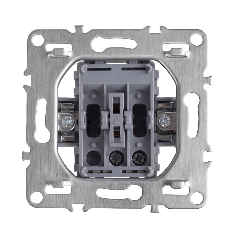 Single Switch with Frame OSTE JNH006-W GREY