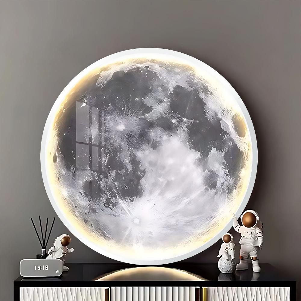 Taklampa APP1806-CW Moon LED-plafond VIT