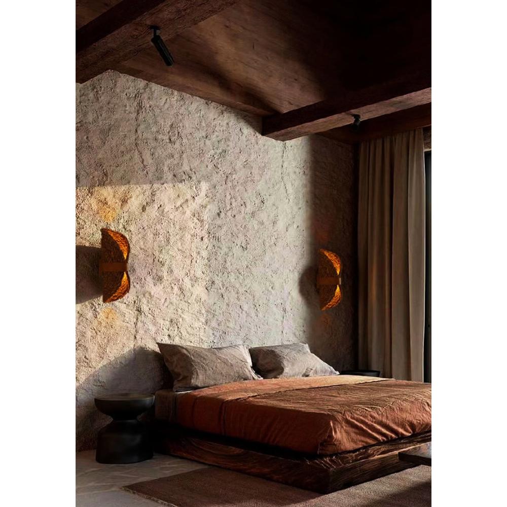 Vägglampa väggarmatur boho APP1502-1W