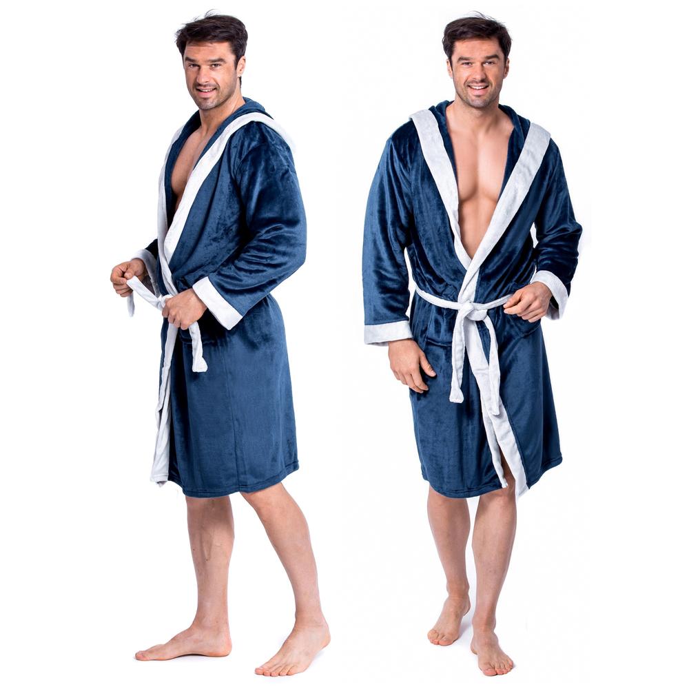 Roupão masculino Comfort Navy