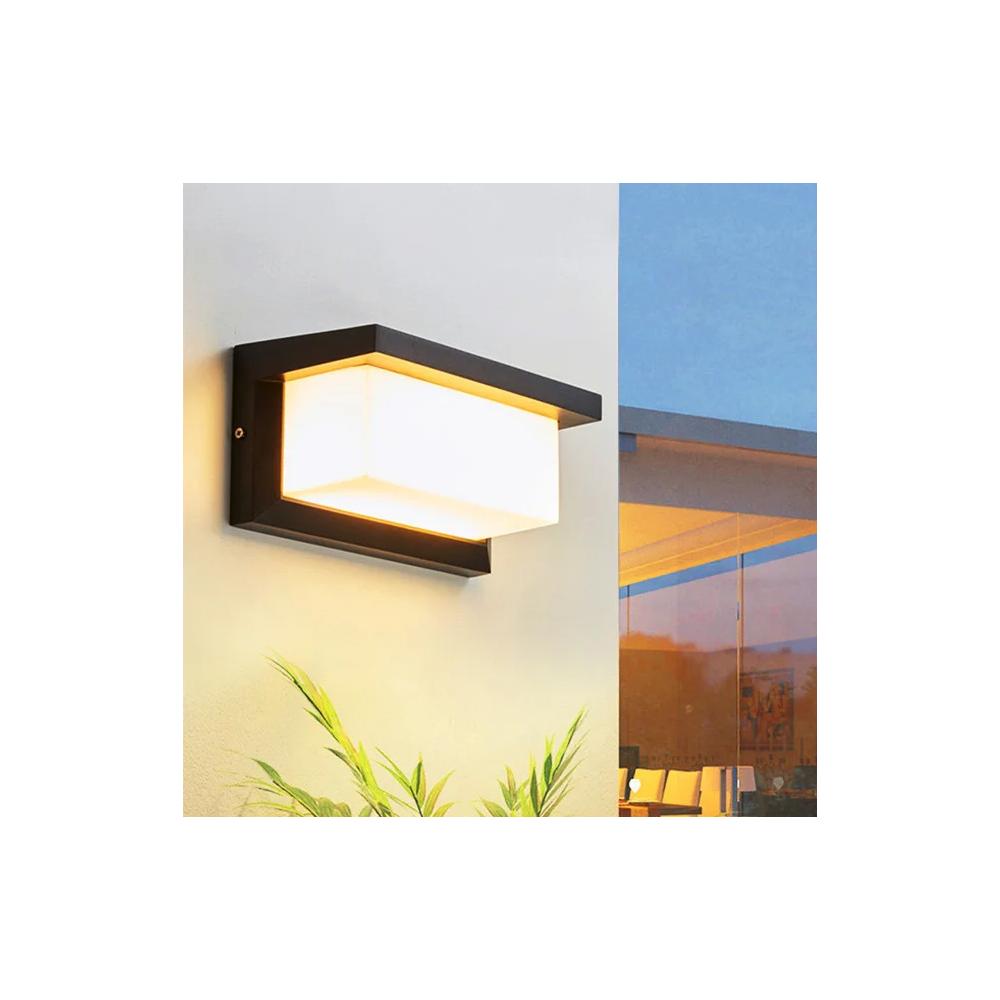 Fasadlampa vägglampa RSL015-1W Svart