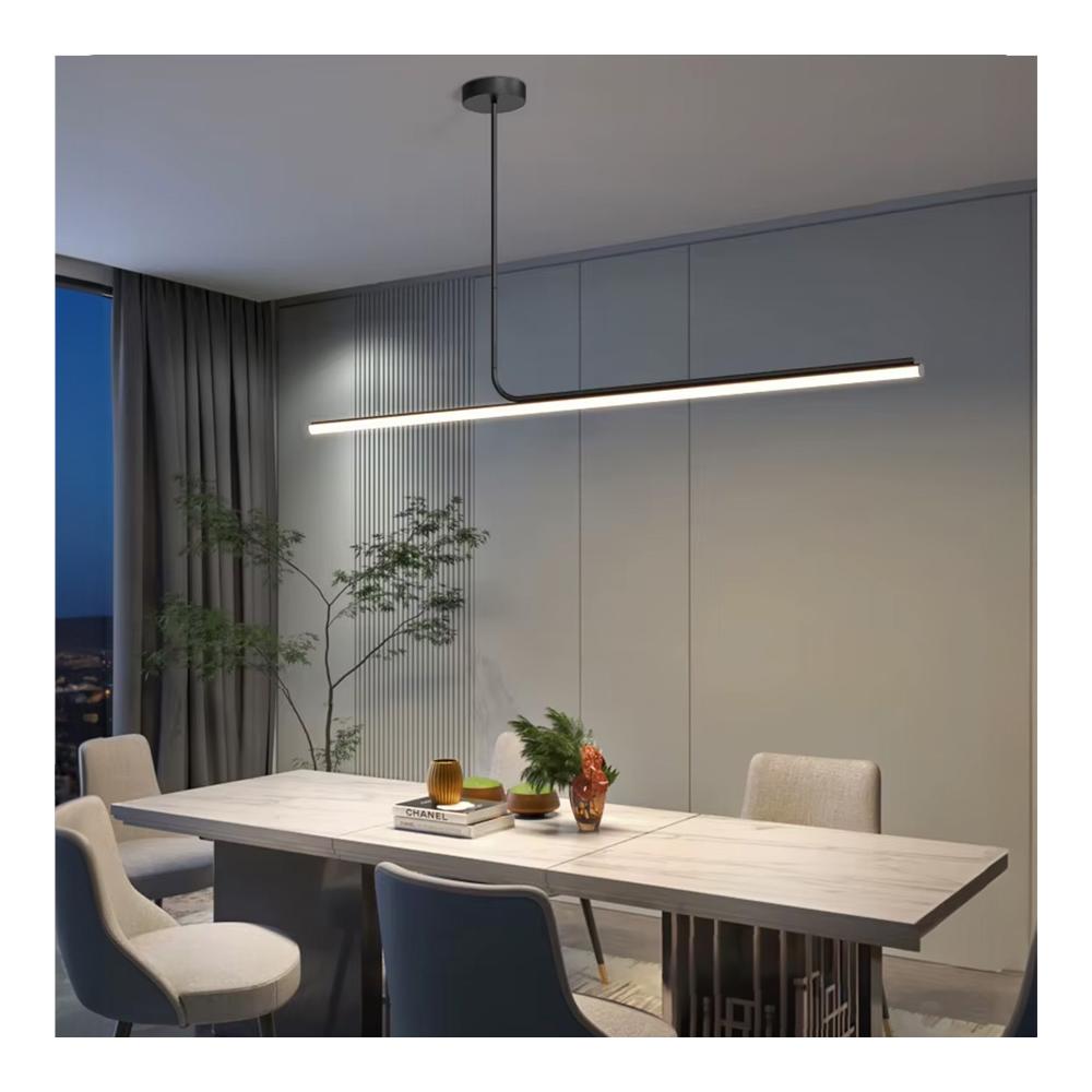 HÄNGANDE TAKLAMPA LED APP1659-CP Svart 120 cm