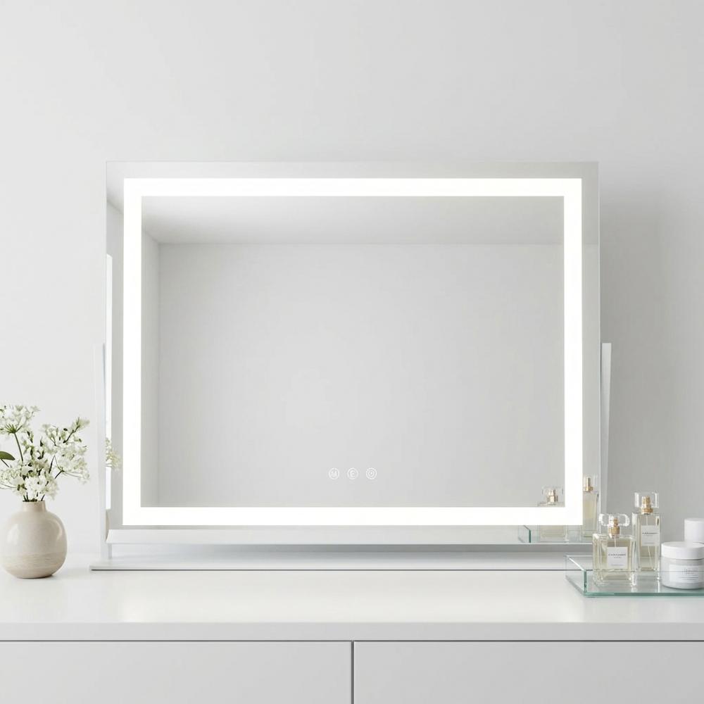 Spegel LED Studio White 58x45