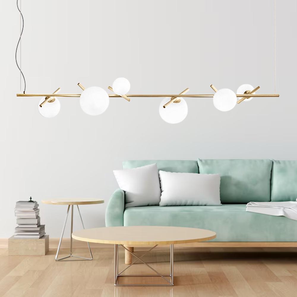 HÄNGANDE TAKLAMPA Gold APP1664-6CP