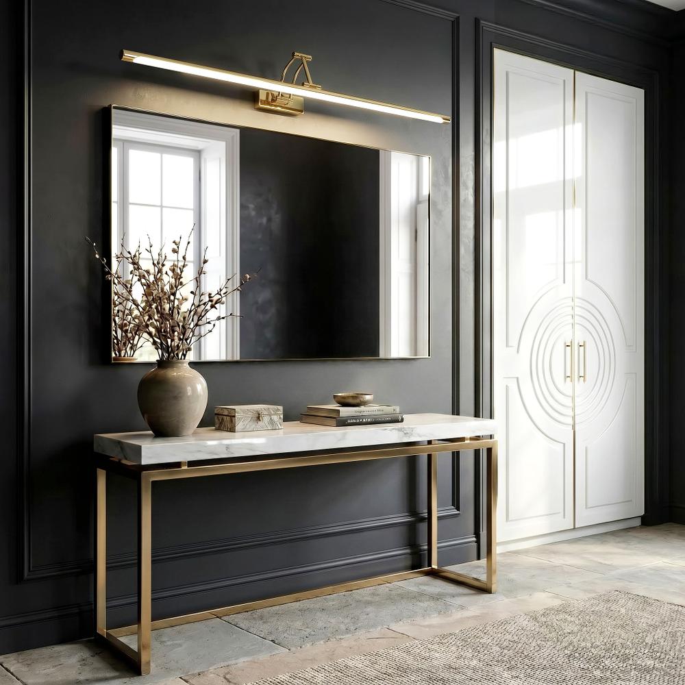 Badrum vägg LED-lampa SWE021-1W 80cm Gold