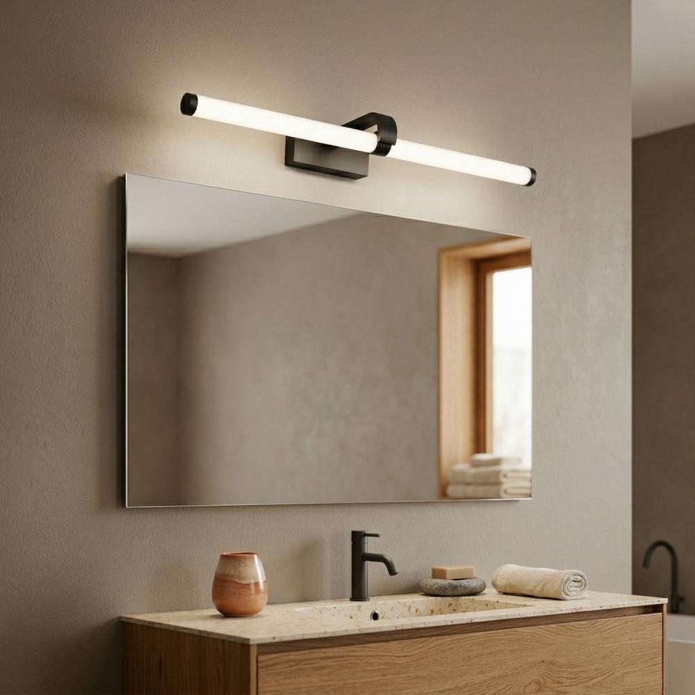 Badrum vägg LED-lampa APP1888-1W 60cm BLACK