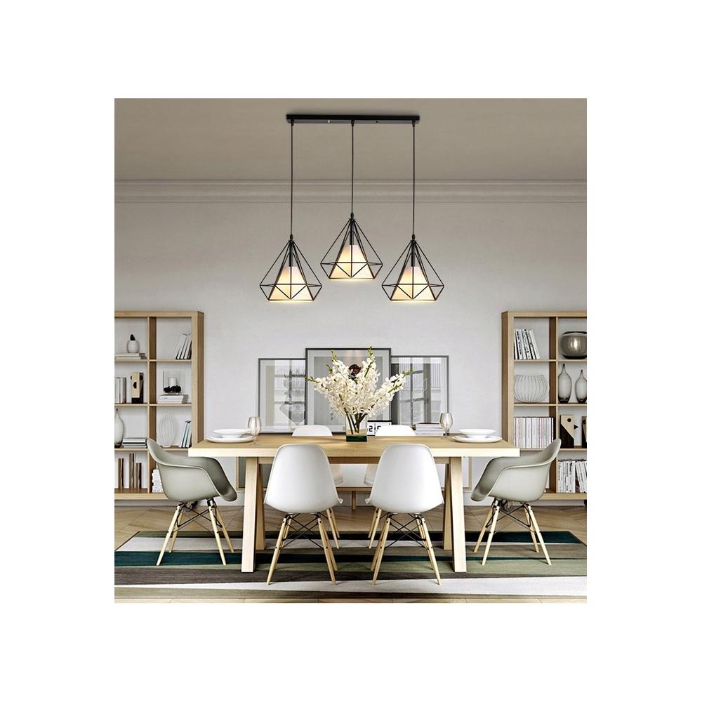 HÄNGANDE TAKLAMPA I LOFTSTIL BELLO 3x E27 APP012-3CP