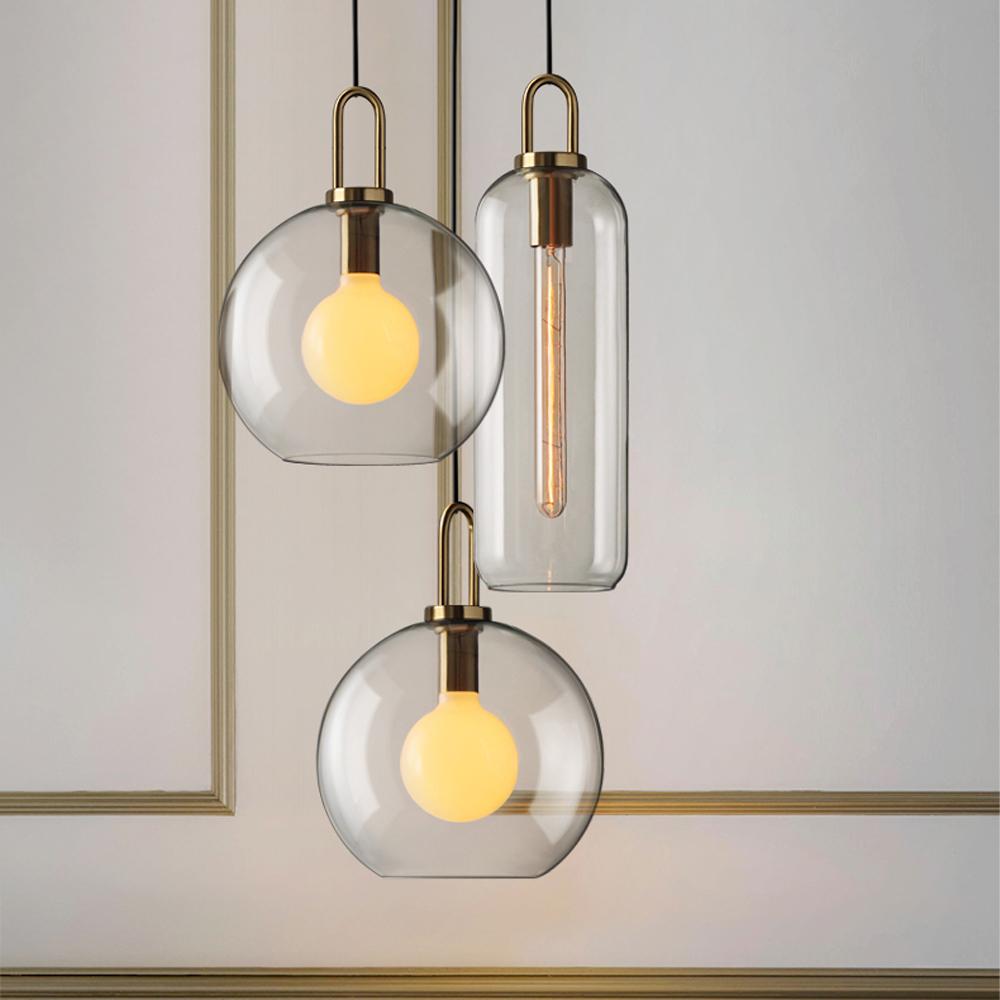 Glaslampa Pendel Taklampa Tuba APP631-1CP