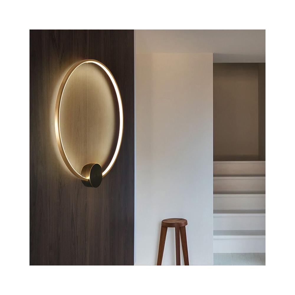 VÄGGLAMPA LED-VÄGGLAMPA APP1391-CW GAMMAL GULD 50 cm