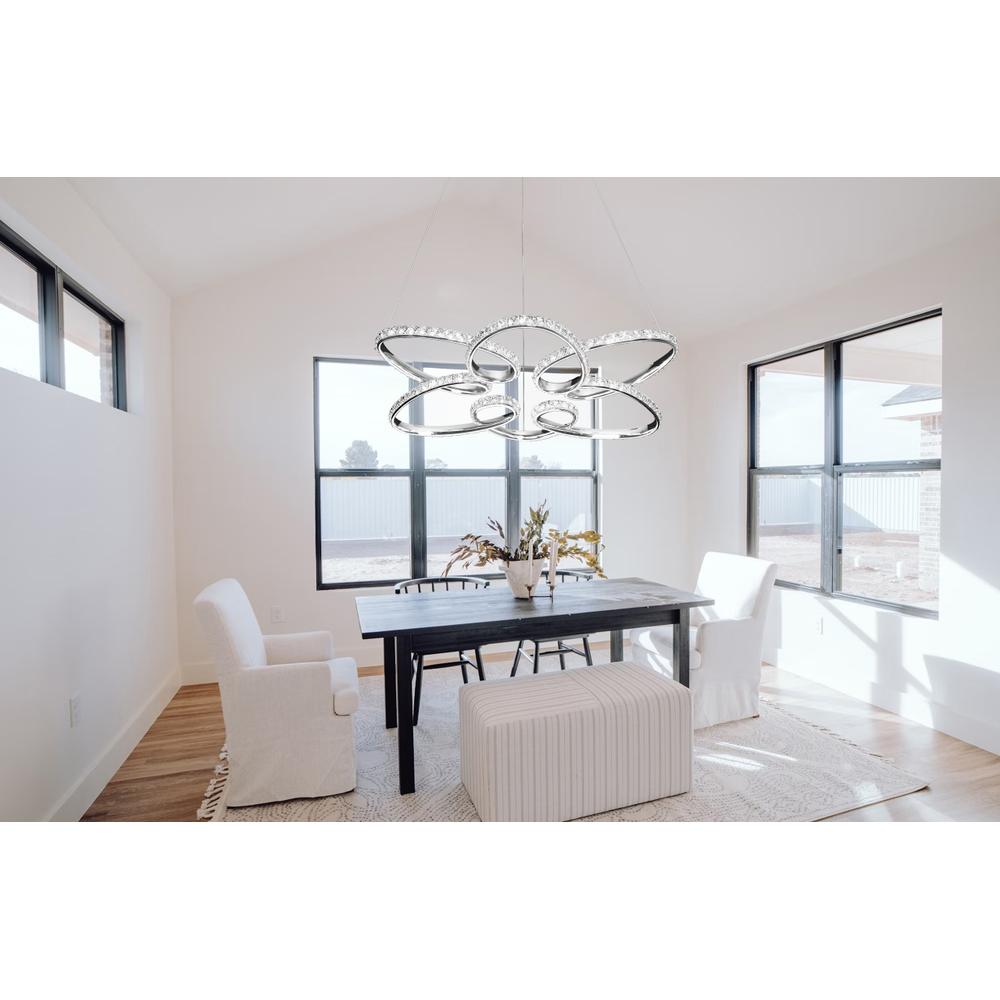 HÄNGLAMPA LED G002-CP KROM