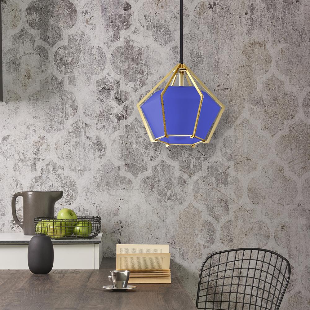 Hängande Taklampa Diamant APP452-1CP Blå