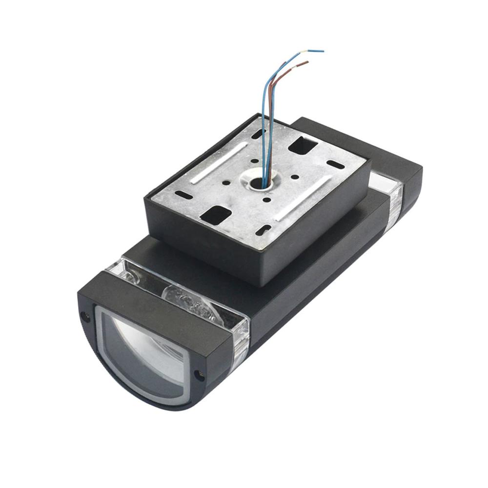 Halvrund Fasadlampa FSBD014A Svart