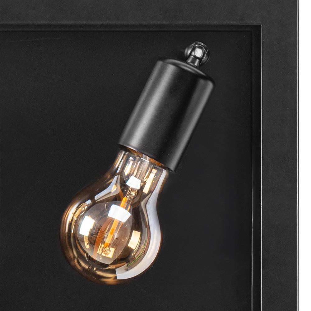 VÄGGLAMPA VÄGGLYKTA APP1305-2W SVART