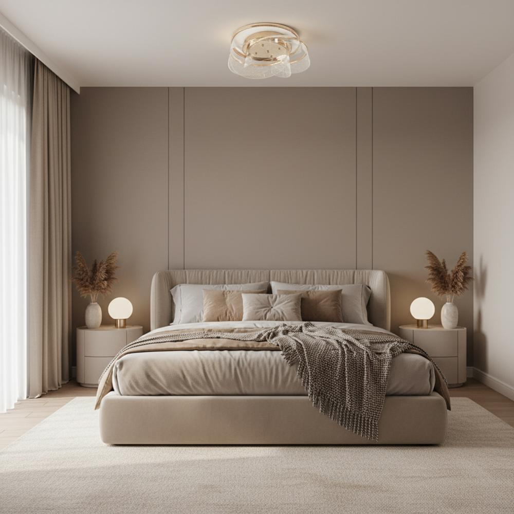 Taklampa G139-C 50 cm LED-plafond GULD