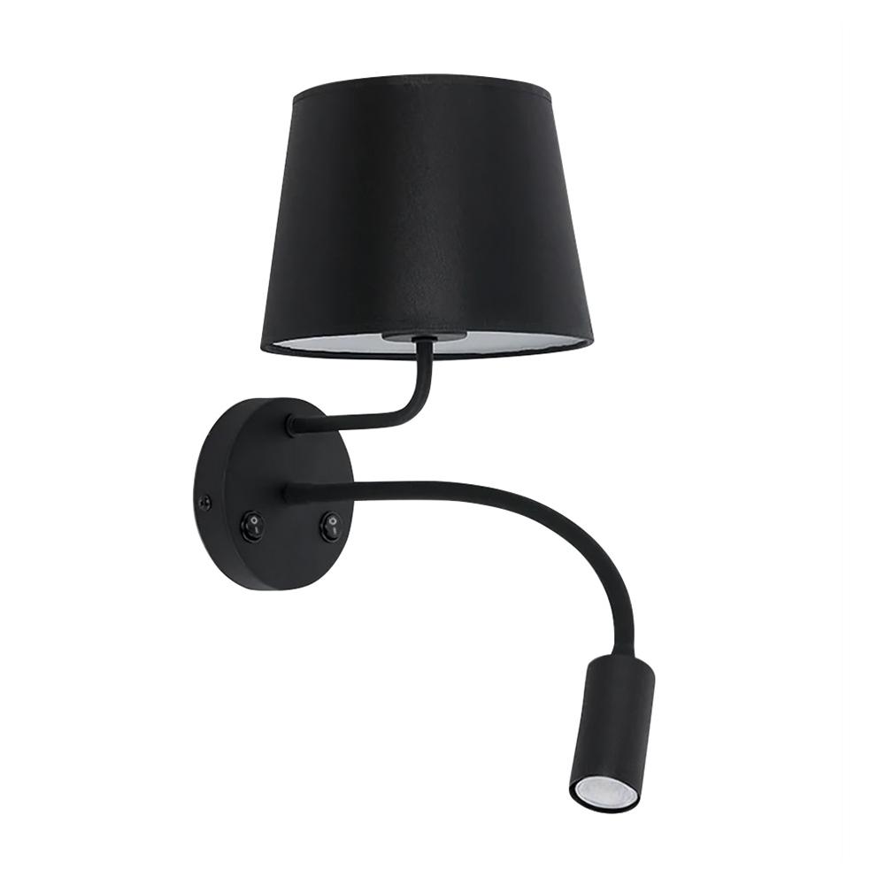 VÄGGLAMPA VÄGGLYKTA APP1610-2W Svart