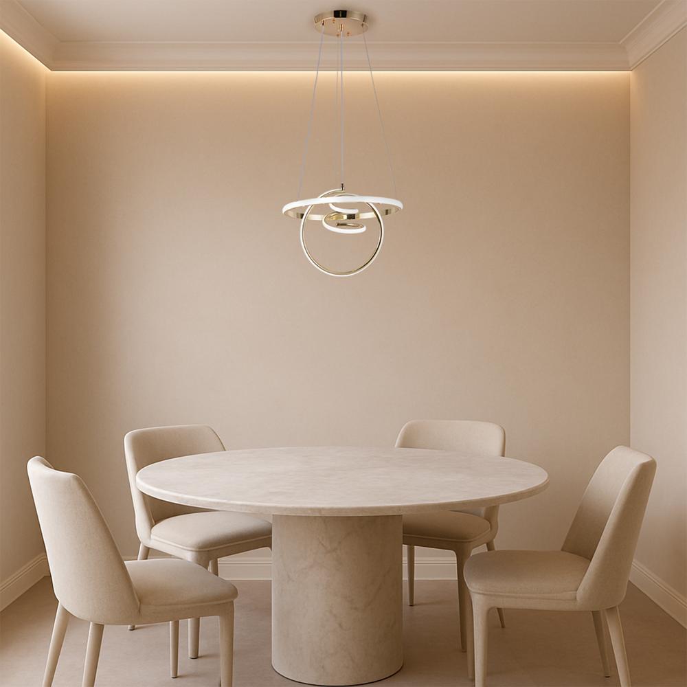 HÄNGLAMPA LED G066-CP Guld
