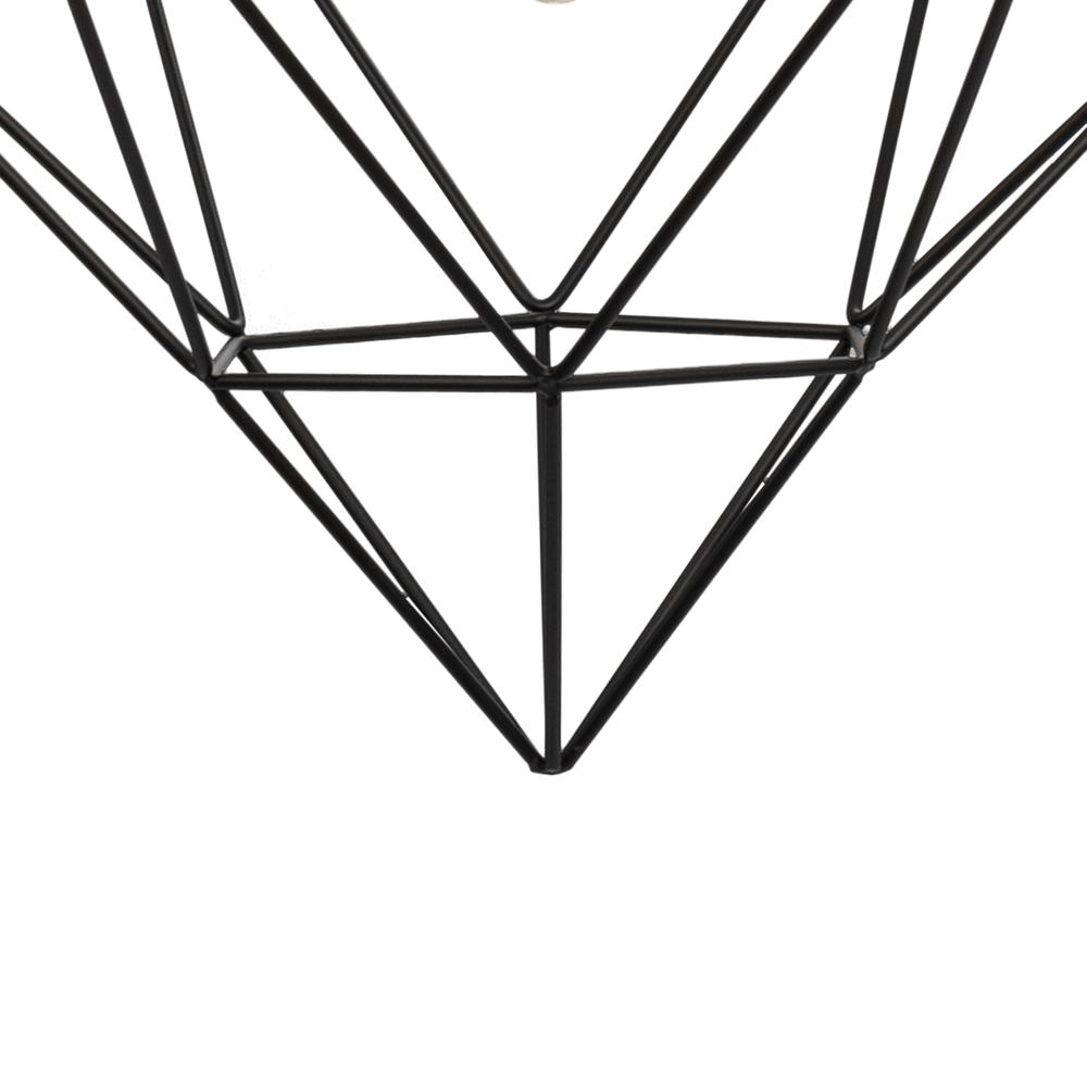 HÄNGLAMPA DIAMANT METALL LOFT APP563-1CP Svart
