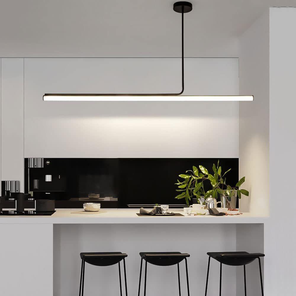 HÄNGANDE TAKLAMPA LED APP1659-CP Svart 120 cm