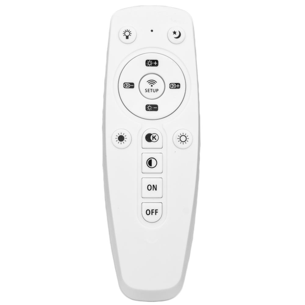 Kristall LED-taklampa APP1041-CP + fjärrkontroll