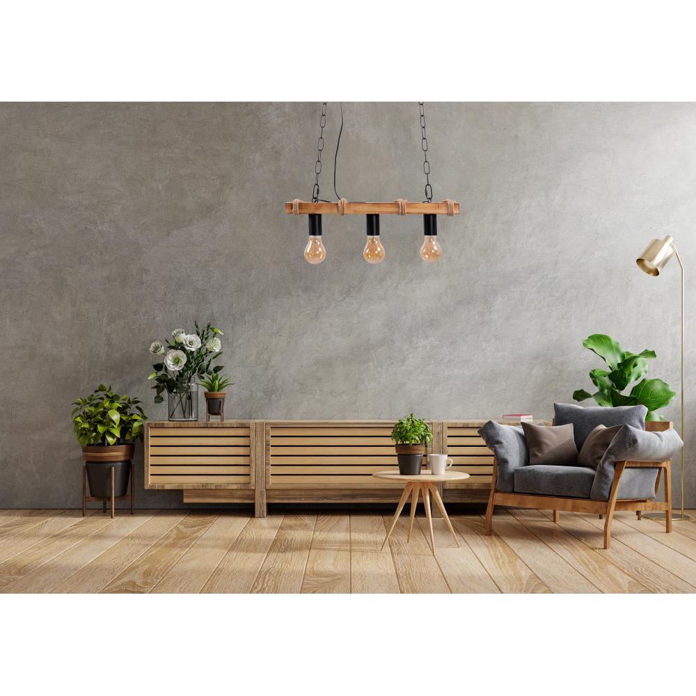 ΚΡΕΜΑΣΤΟ ΦΩΤΙΣΤΙΚΟ ΟΡΟΦΗΣ BOHO LINE APP1319-3CP