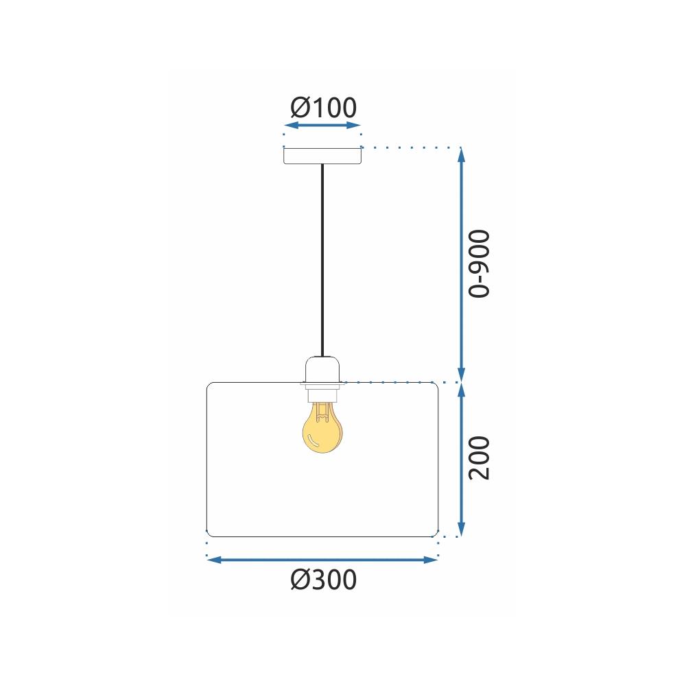 Hänglampa APP1015-1CP