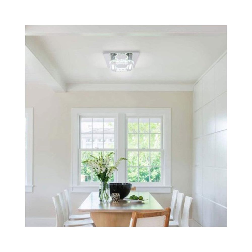 Kristalltaklampa Plafond Glamour 8W APP406-C Neutral