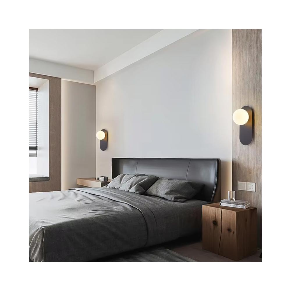 Vägglampa APP1586-1W svart