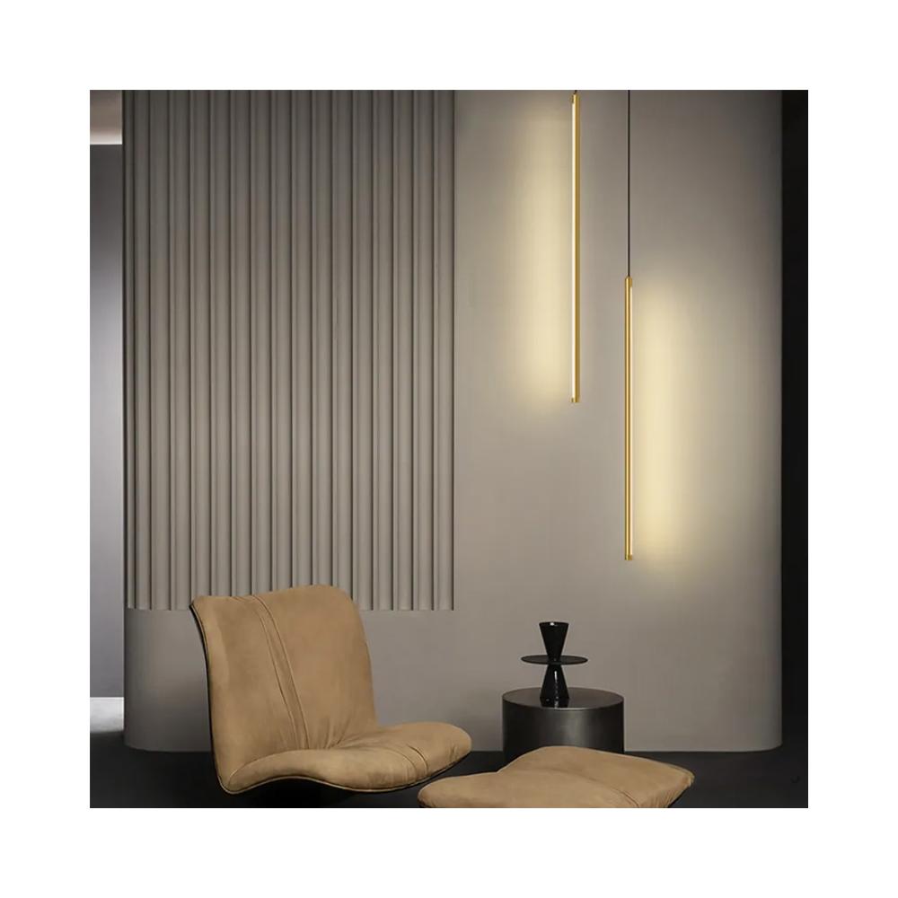 HÄNGANDE TAKLAMPA LED APP1414-C GULD 100 cm