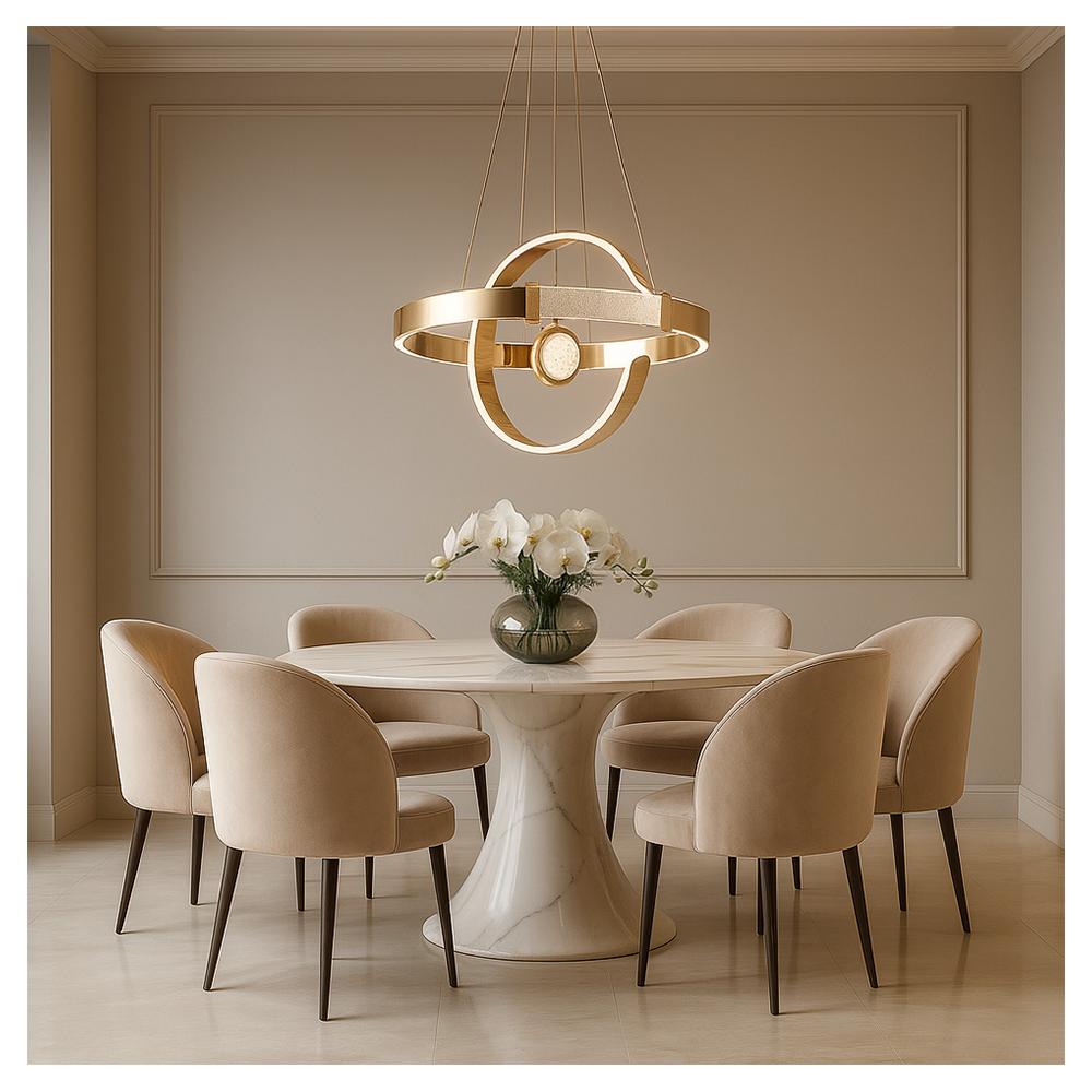 HÄNGANDE TAKLAMPA LED LHJ060-CP GULD