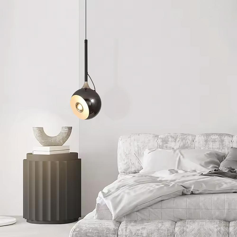 TAKLAMPA HÄNGANDE LED G087-1CP Svart Metallisk