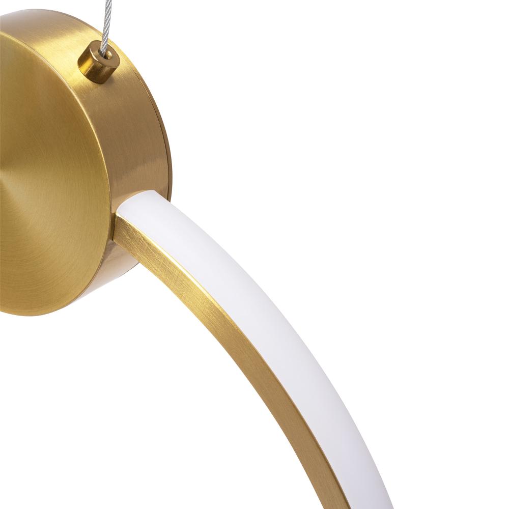 TAKLAMPA HÄNGANDE LED APP1397-CP OLD GOLD 40 cm
